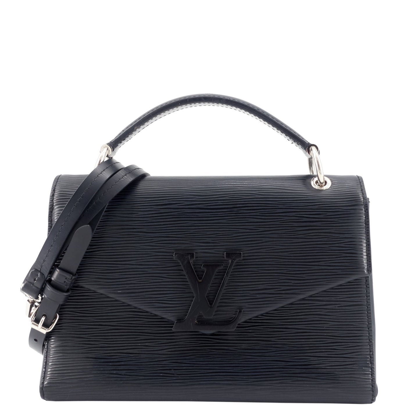 Louis Vuitto Pochette Grenelle Black Epi Leather Bag