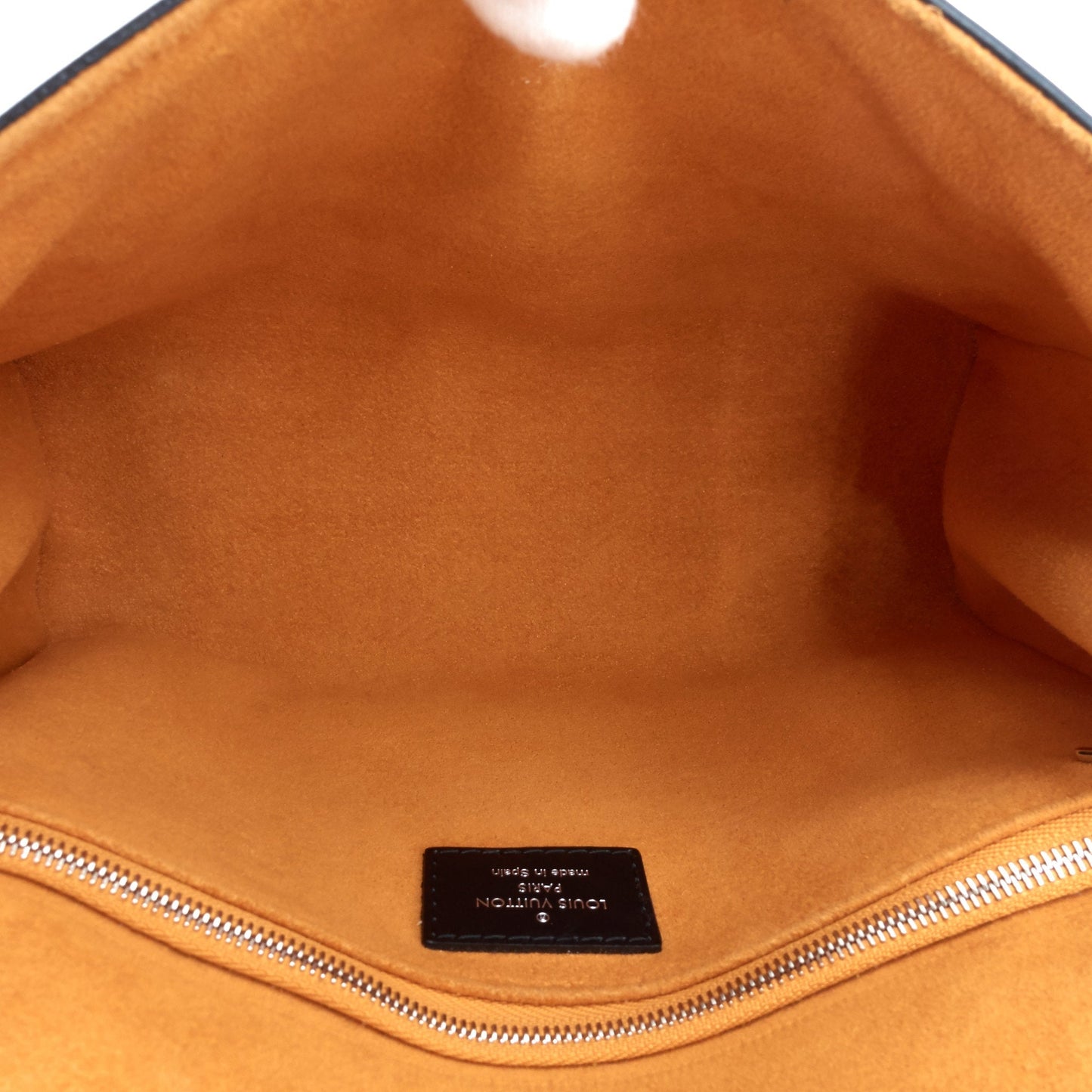 Louis Vuitto Pochette Grenelle Black Epi Leather Bag