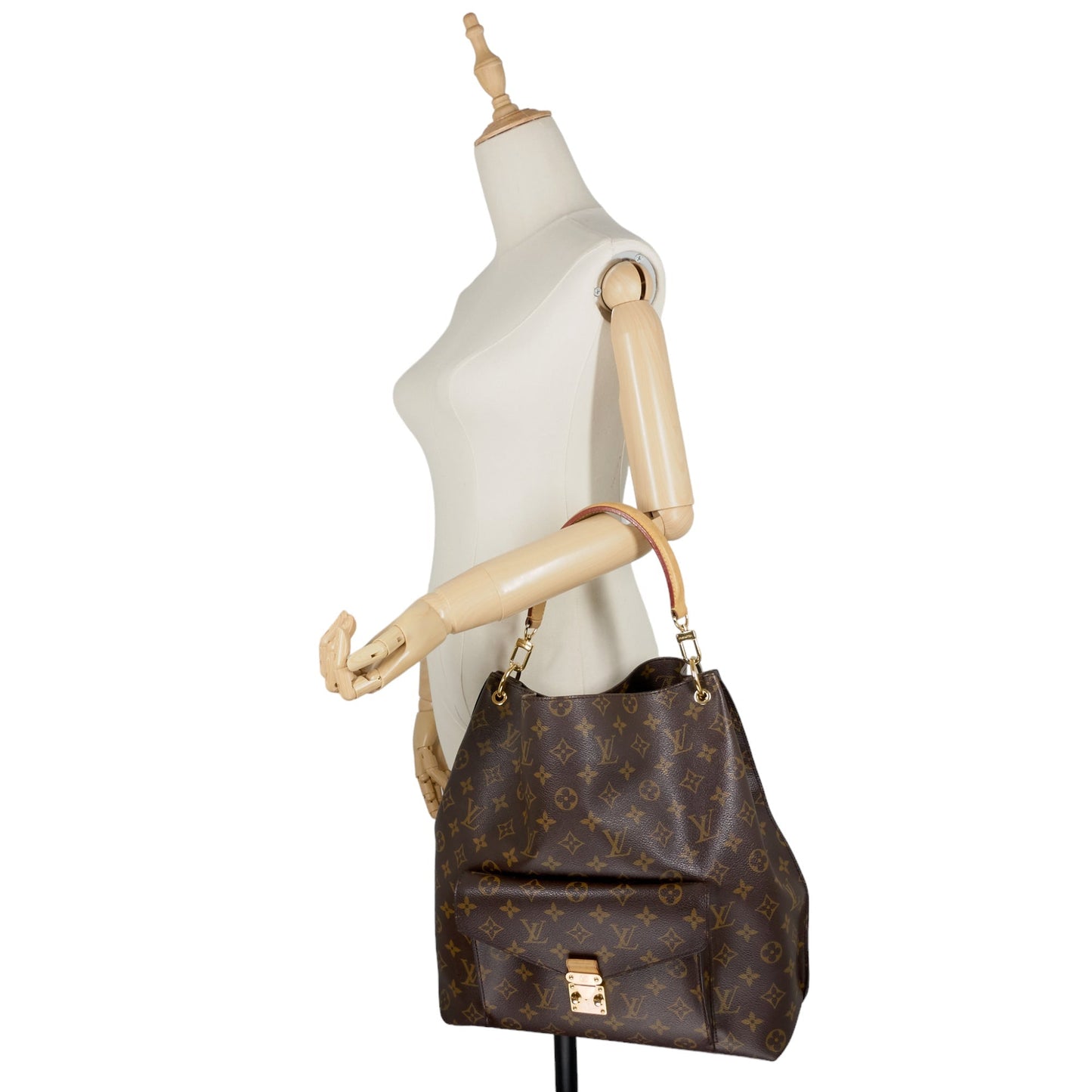 Louis Vuitto Metis Monogram Canvas Hobo Bag
