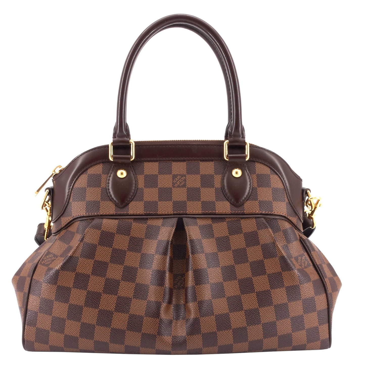 Louis Vuitto Trevi PM Damier Ebene Canvas Bag