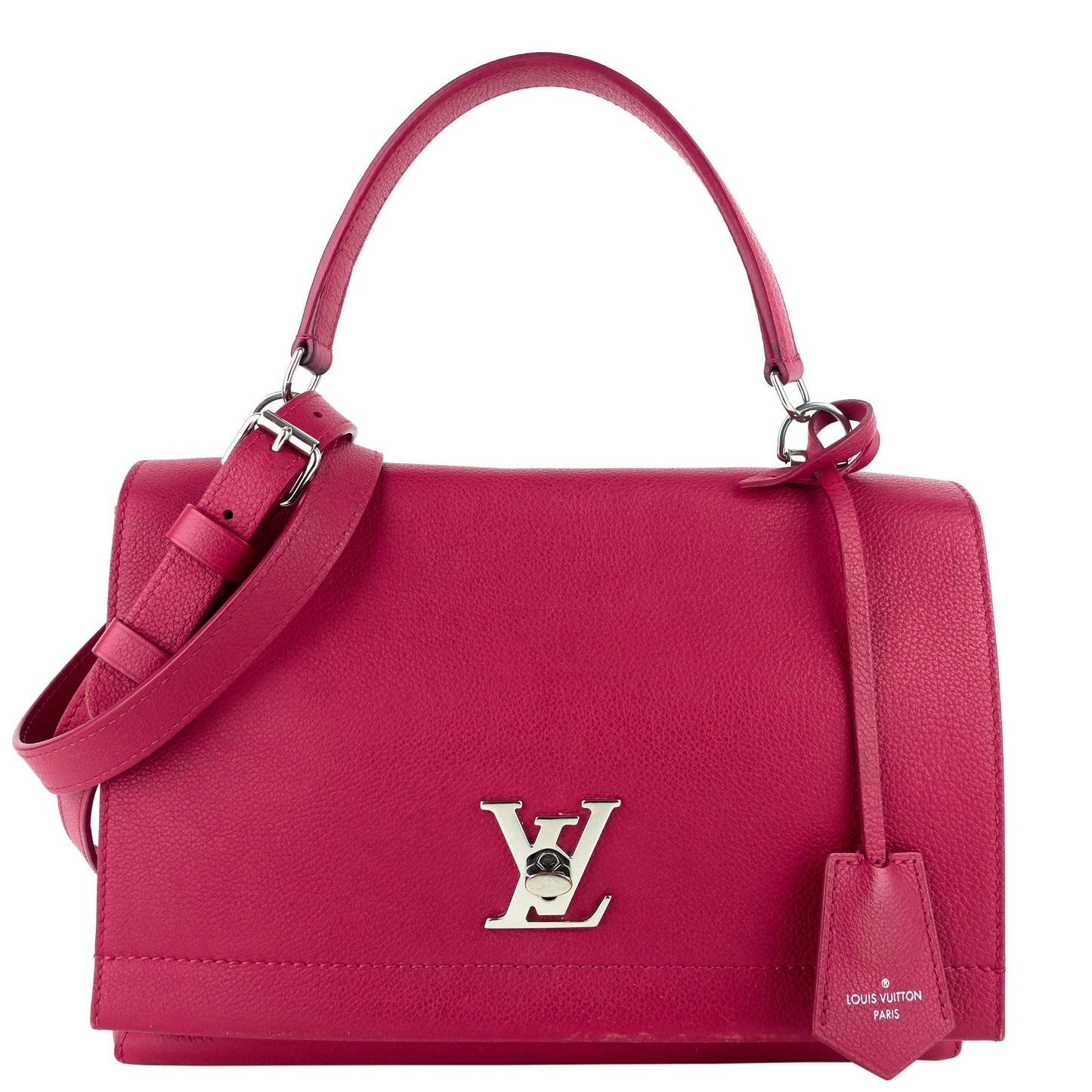 Louis Vuitto LockMe II Calfskin Leather Bag