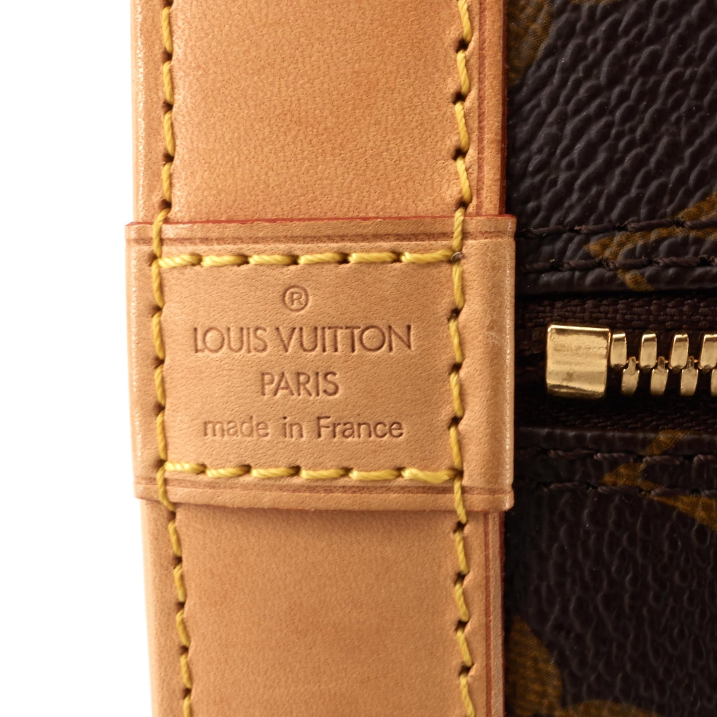 Louis Vuitto Alma PM Monogram Canvas Handbag