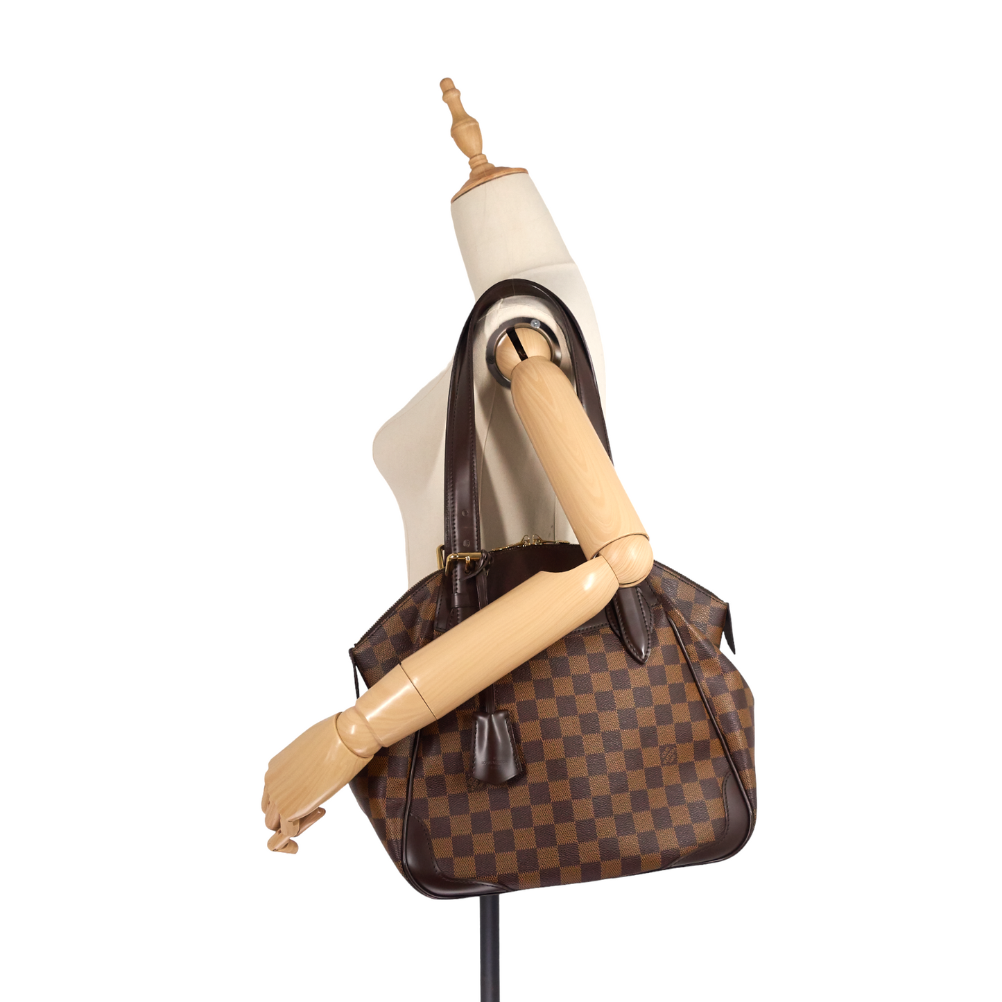 Louis Vuitto Verona MM Damier Ebene Canvas Bag