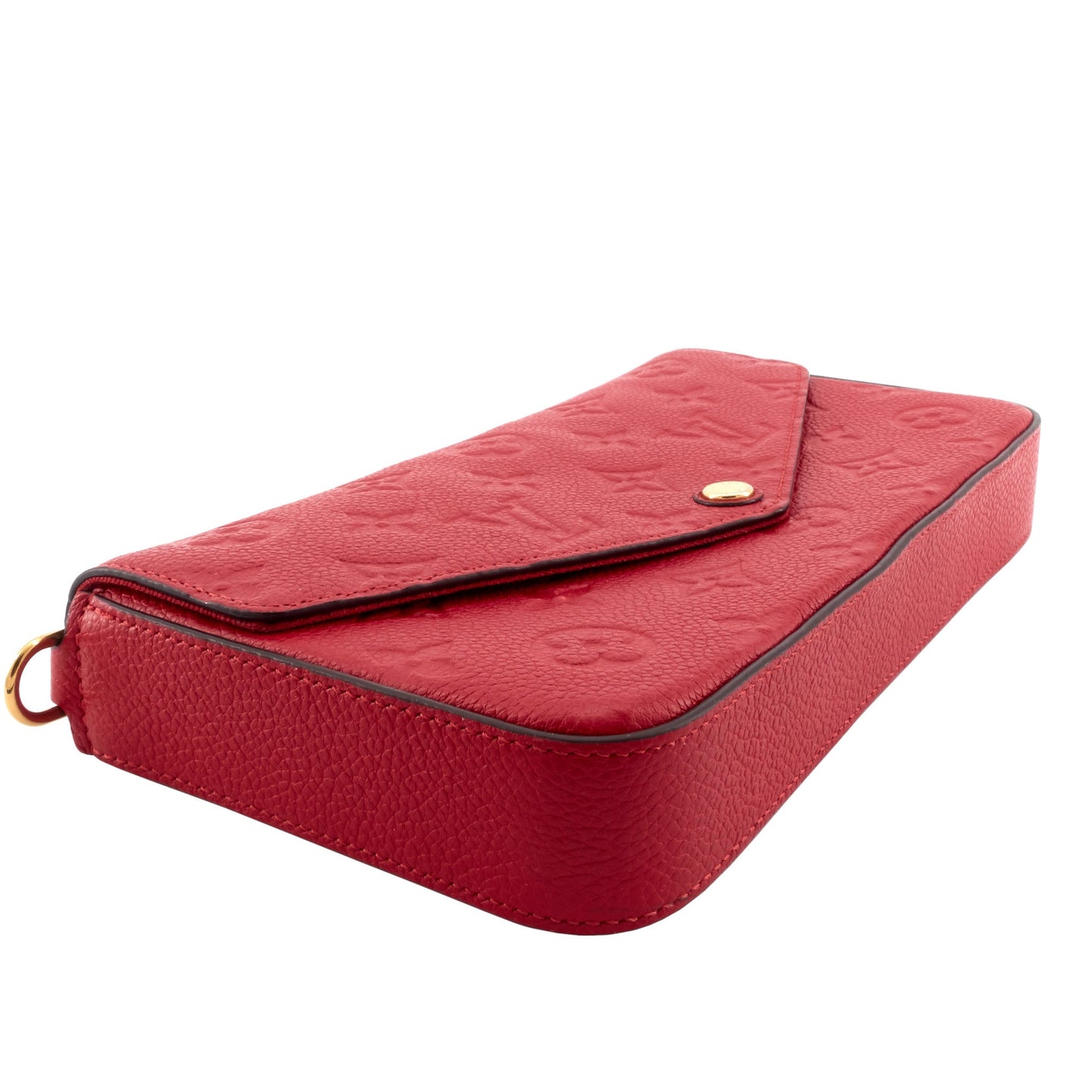 Louis Vuitto FÃ©licie Pochette Monogram Empreinte Leather Bag