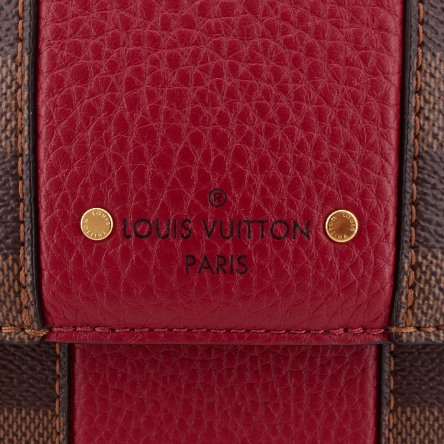 Louis Vuitto Bond Street BB Damier Ebene Canvas Bag