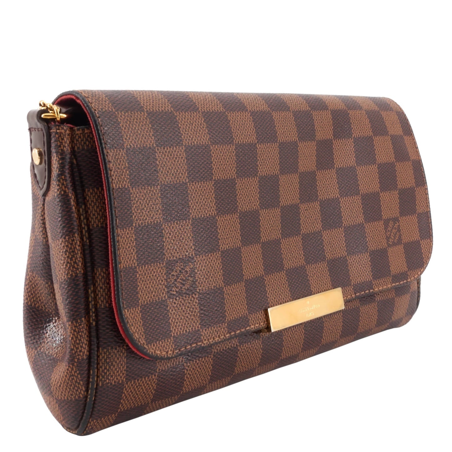 Louis Vuitto Favorite MM Damier Ebene Canvas Bag