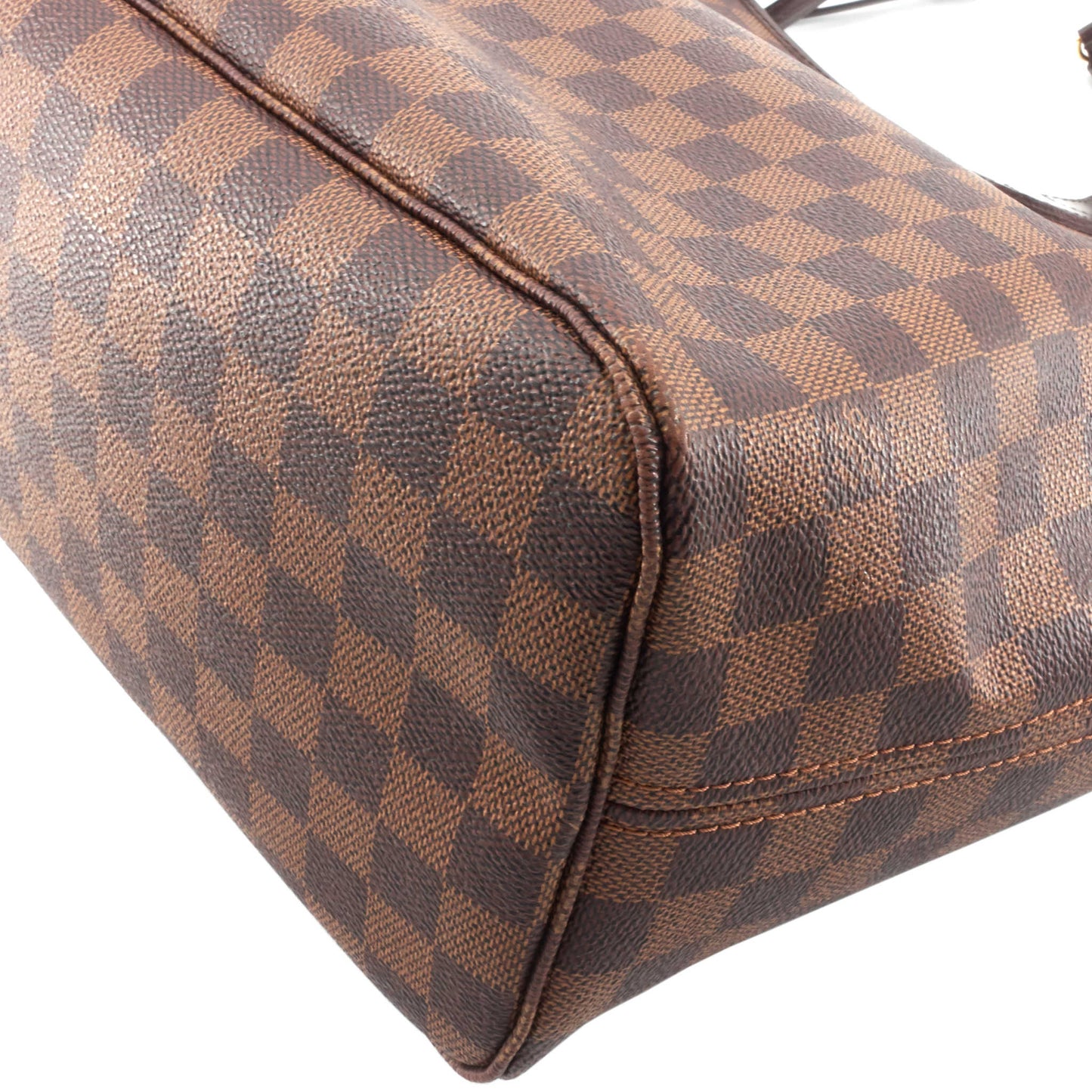 Louis Vuitto Neverfull MM Damier Ebene Canvas Bag