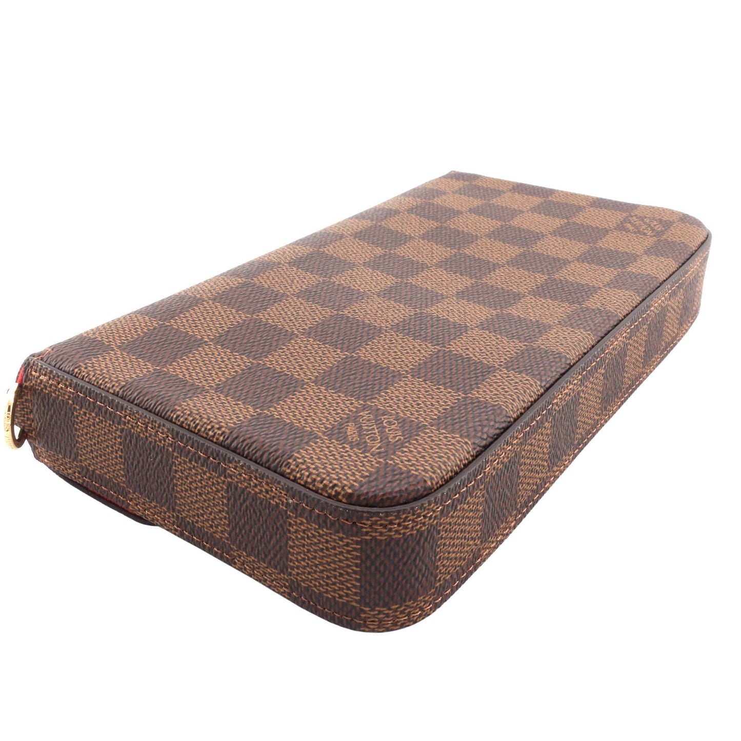 Louis Vuitto FÃ©licie Pochette Damier Ebene Canvas Bag