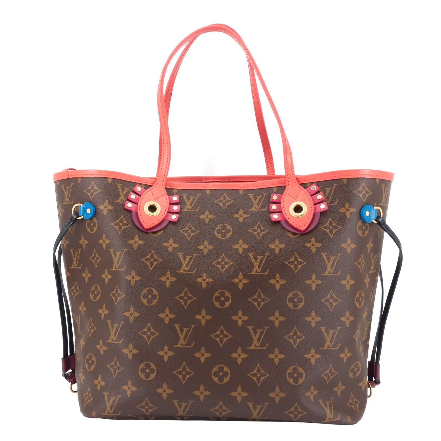 Louis Vuitto Neverfull MM Totem Limited Edition Monogram Canvas Bag