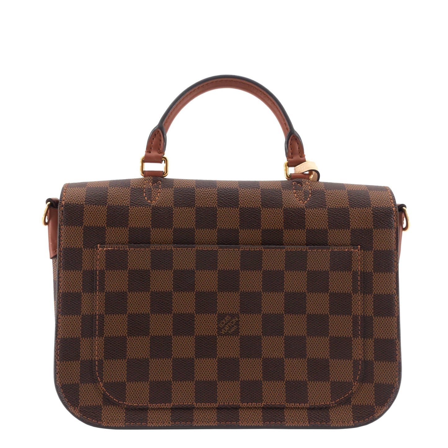 Louis Vuitto Beaumarchais Damier Ebene Canvas Bag