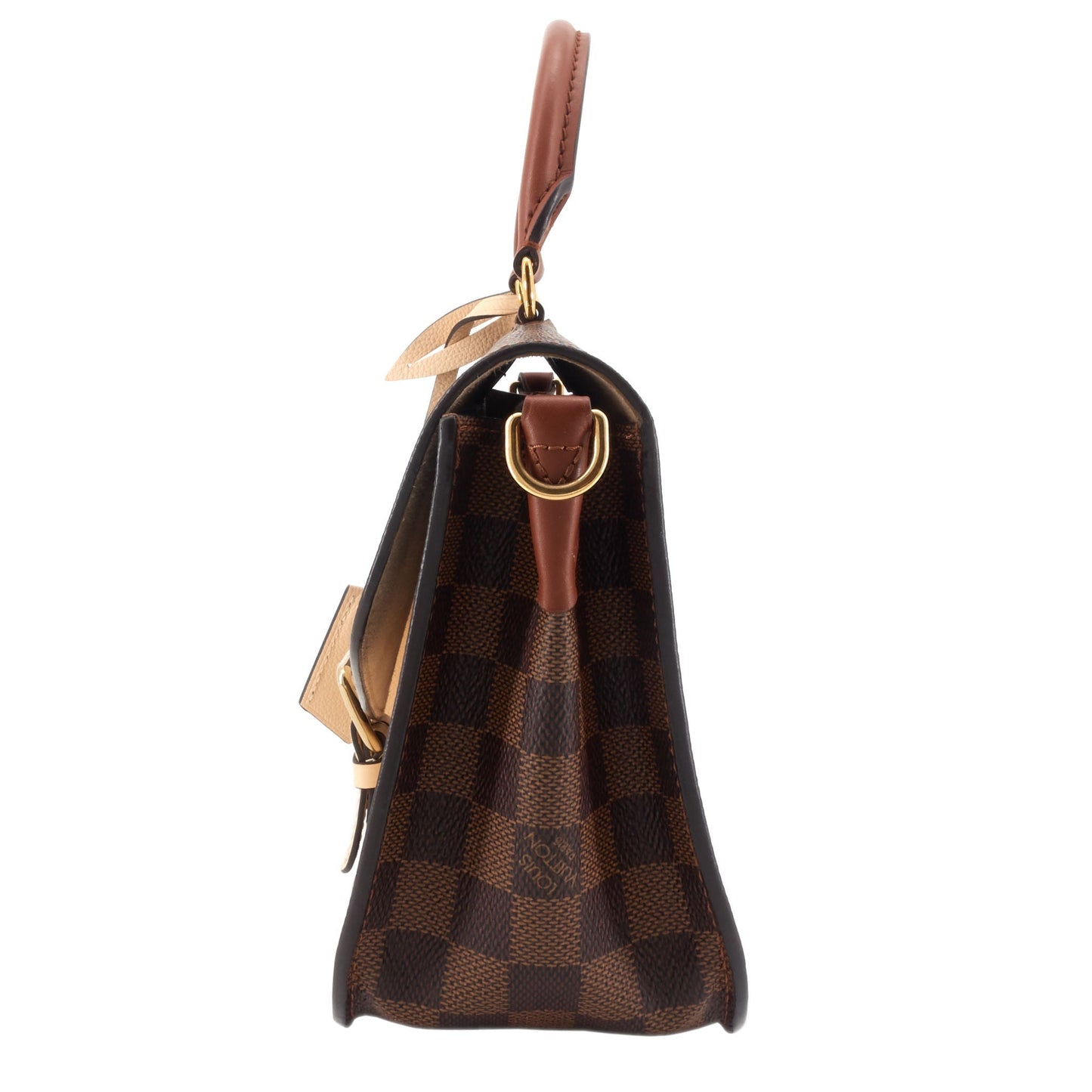 Louis Vuitto Beaumarchais Damier Ebene Canvas Bag