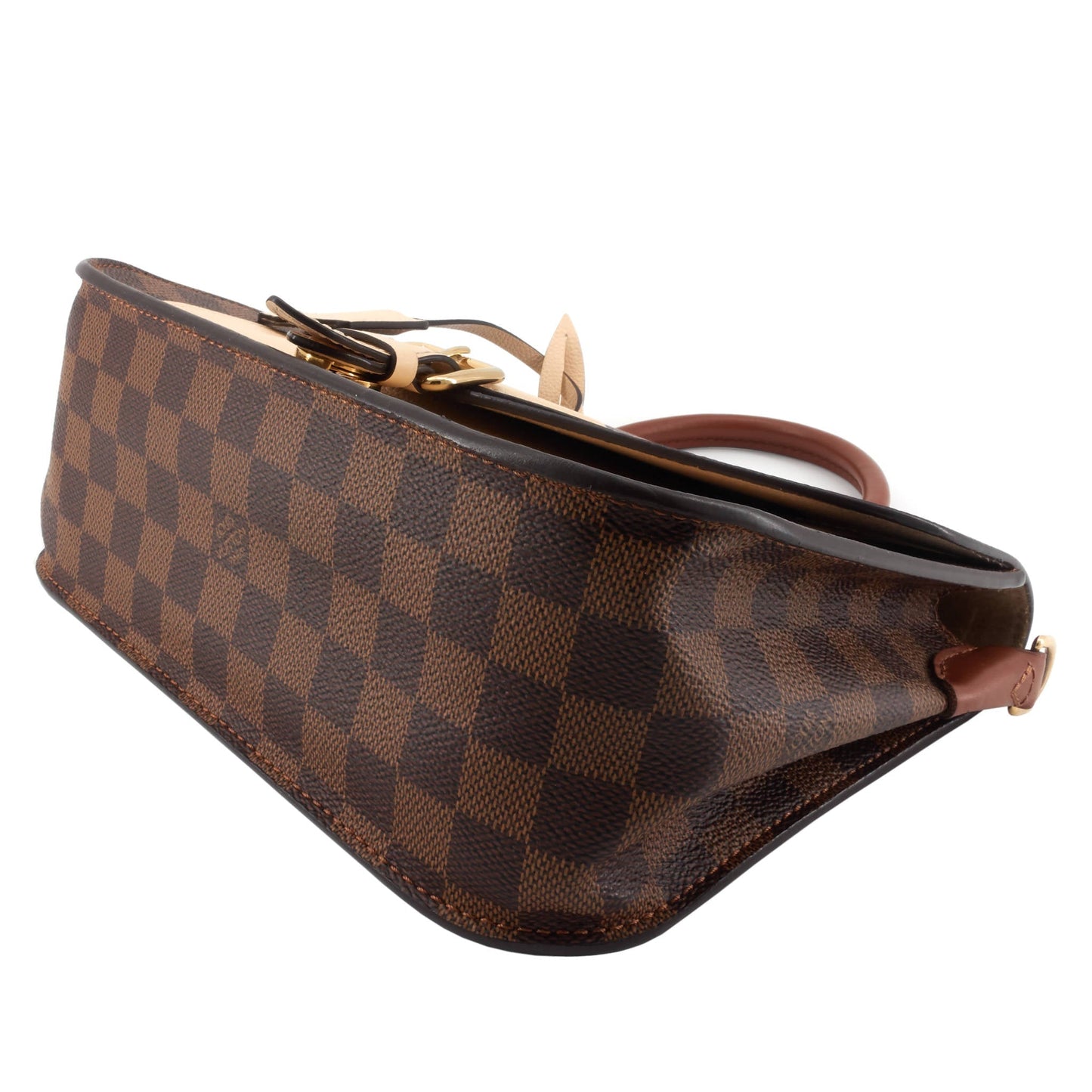 Louis Vuitto Beaumarchais Damier Ebene Canvas Bag
