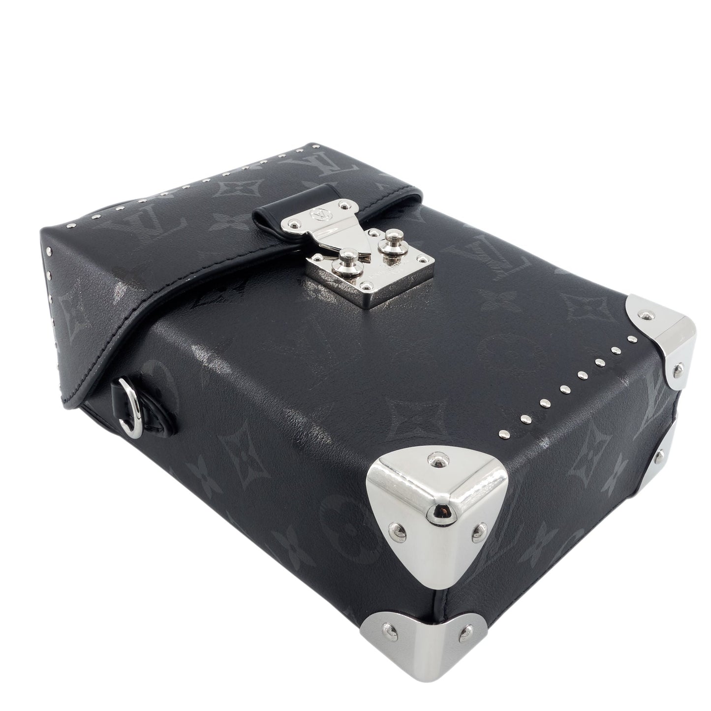 Louis Vuitto Monogram Calfskin Camera Box Bag