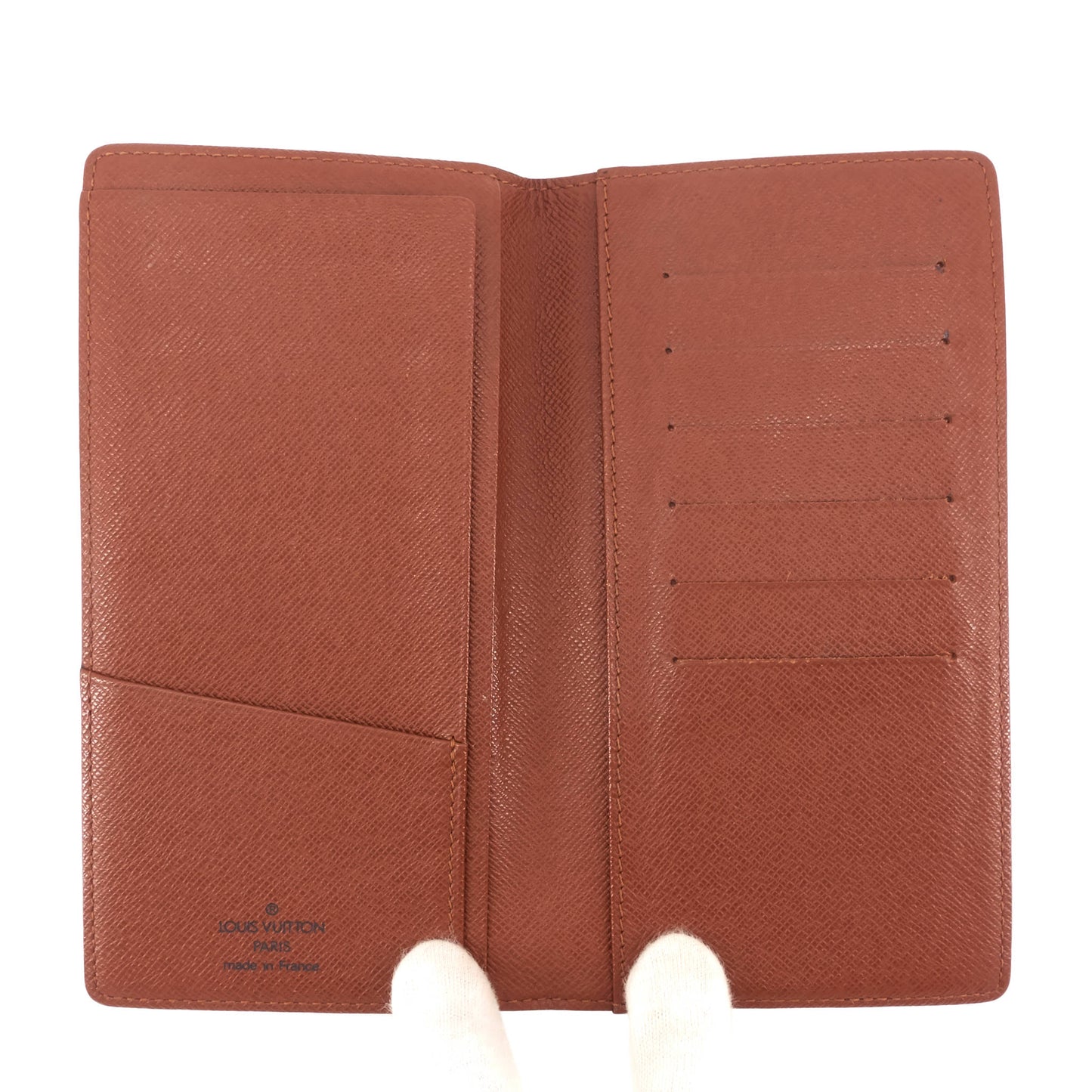 Louis Vuitto Monogram Canvas Long Slim Wallet