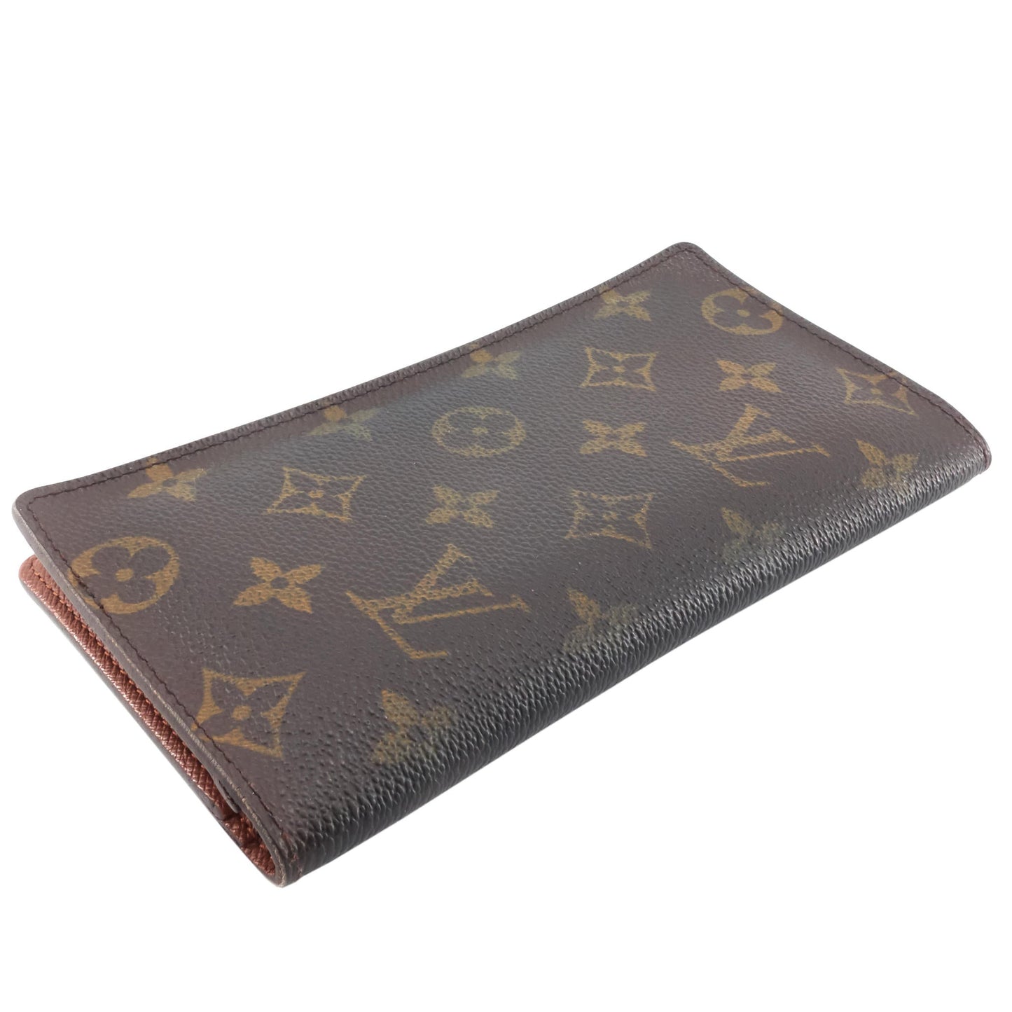 Louis Vuitto Monogram Canvas Long Slim Wallet