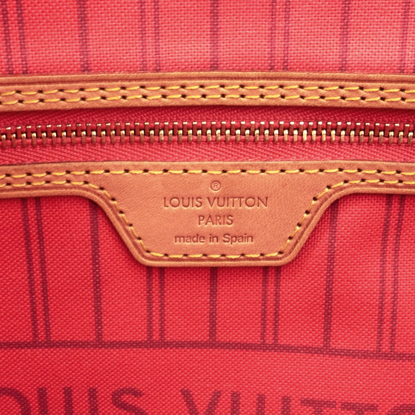 Louis Vuitto Neverfull MM Cities V Monogram Canvas Tote Bag