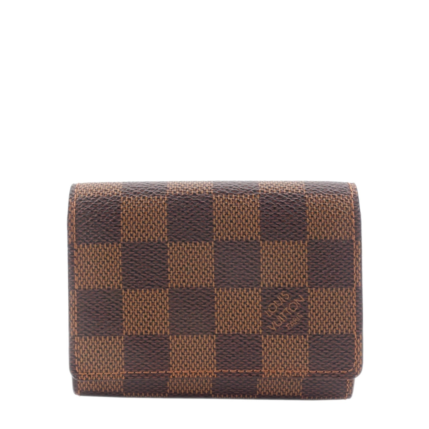 Louis Vuitto Damier Ebene Canvas Card Holder
