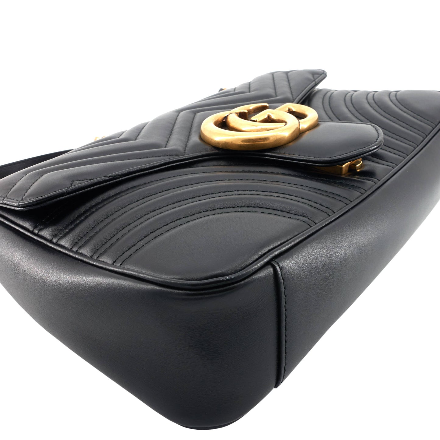 Gucci Marmont Medium MatelassÃ© Leather Shoulder Bag