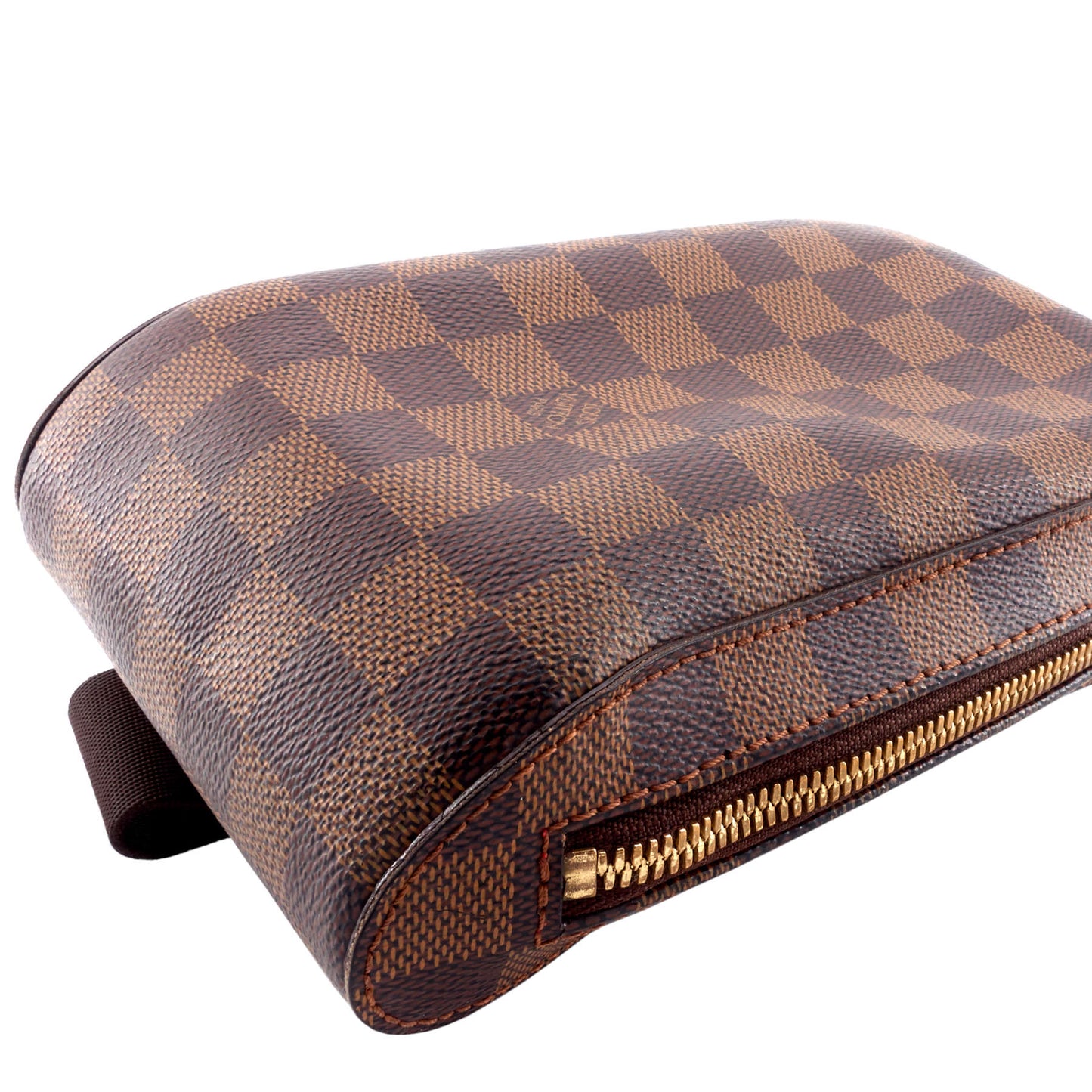 Louis Vuitto Geronimos Damier Ebene Canvas Waist Bag