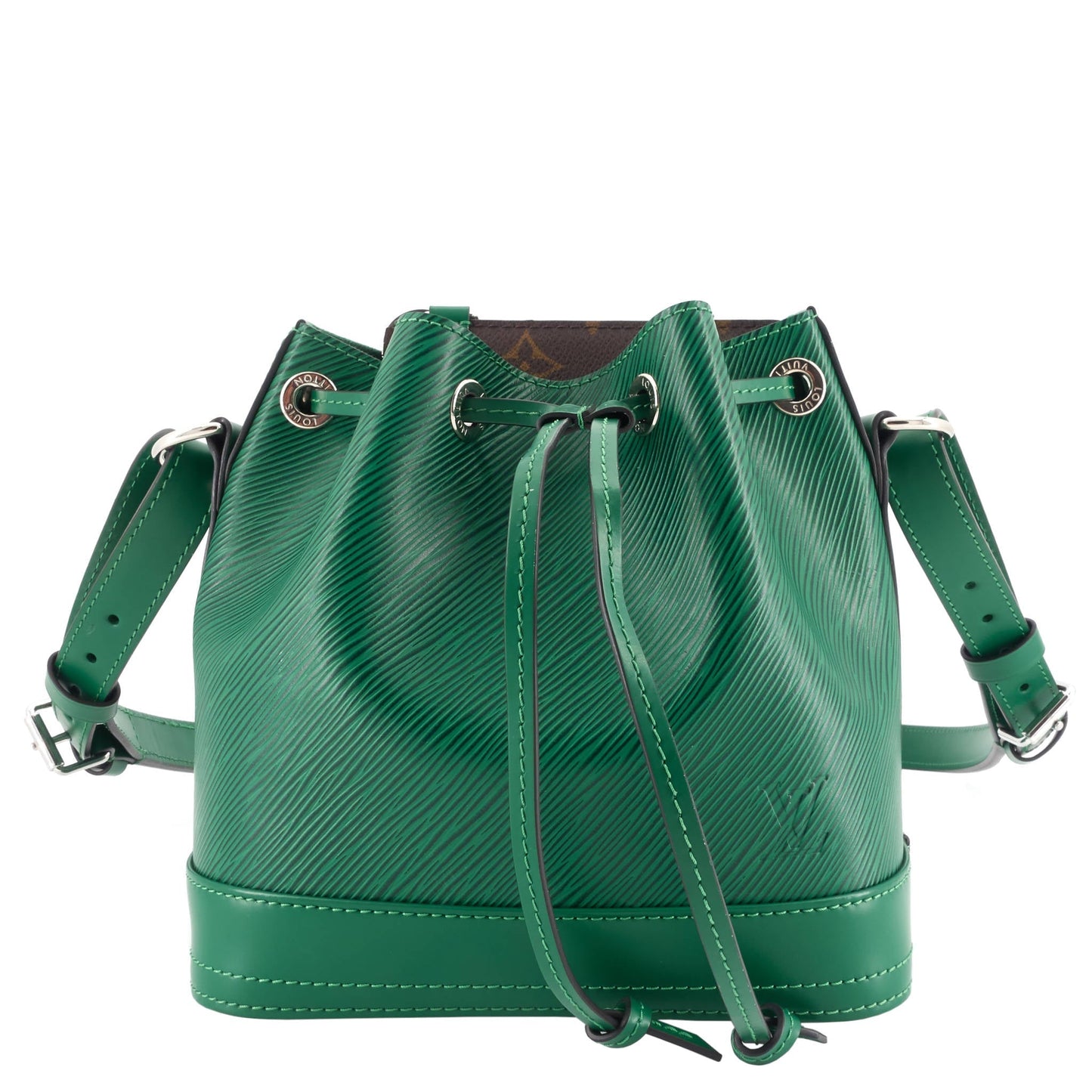 Louis Vuitto NoÃ© BB Epi Leather Bag with Pouch