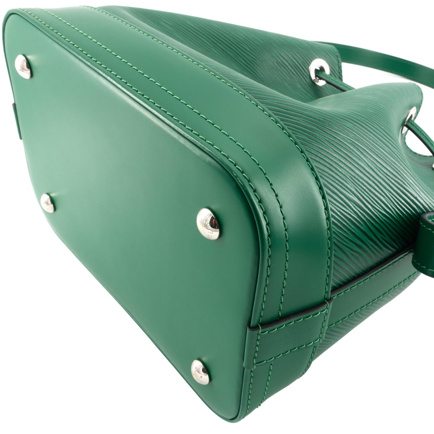 Louis Vuitto NoÃ© BB Epi Leather Bag with Pouch