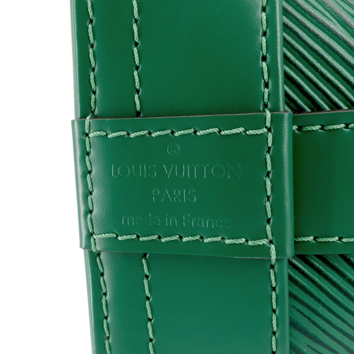 Louis Vuitto NoÃ© BB Epi Leather Bag with Pouch