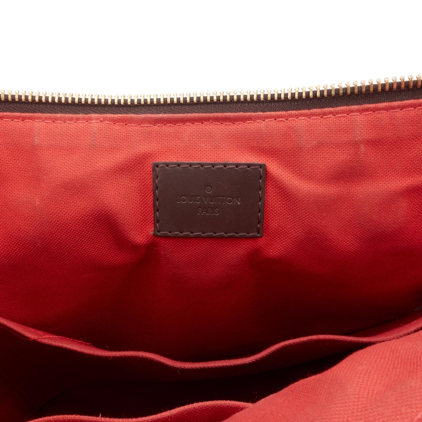 Louis Vuitto Siena PM Damier Ebene Canvas Bag