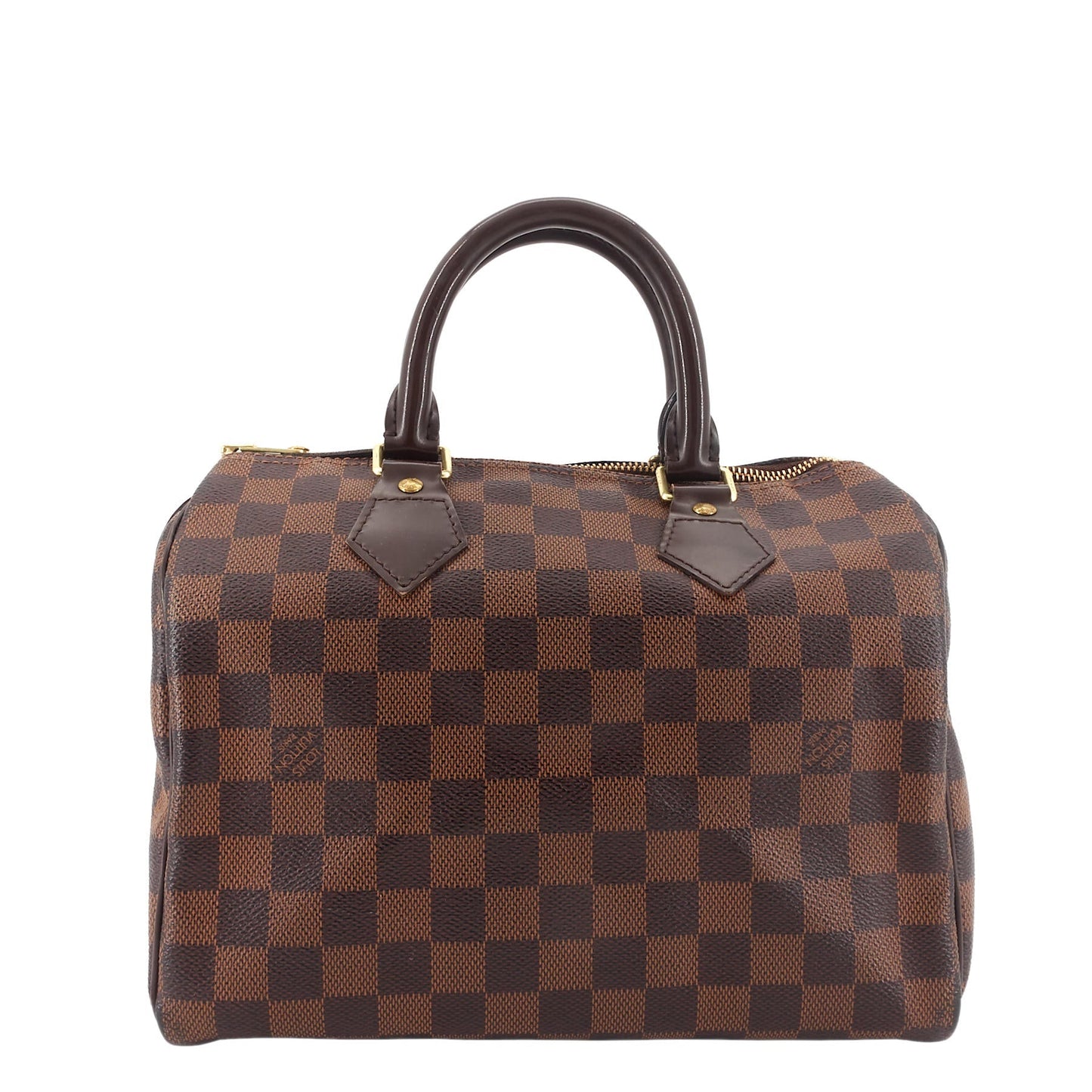 Louis Vuitto Speedy 25 Damier Ebene Canvas Bag