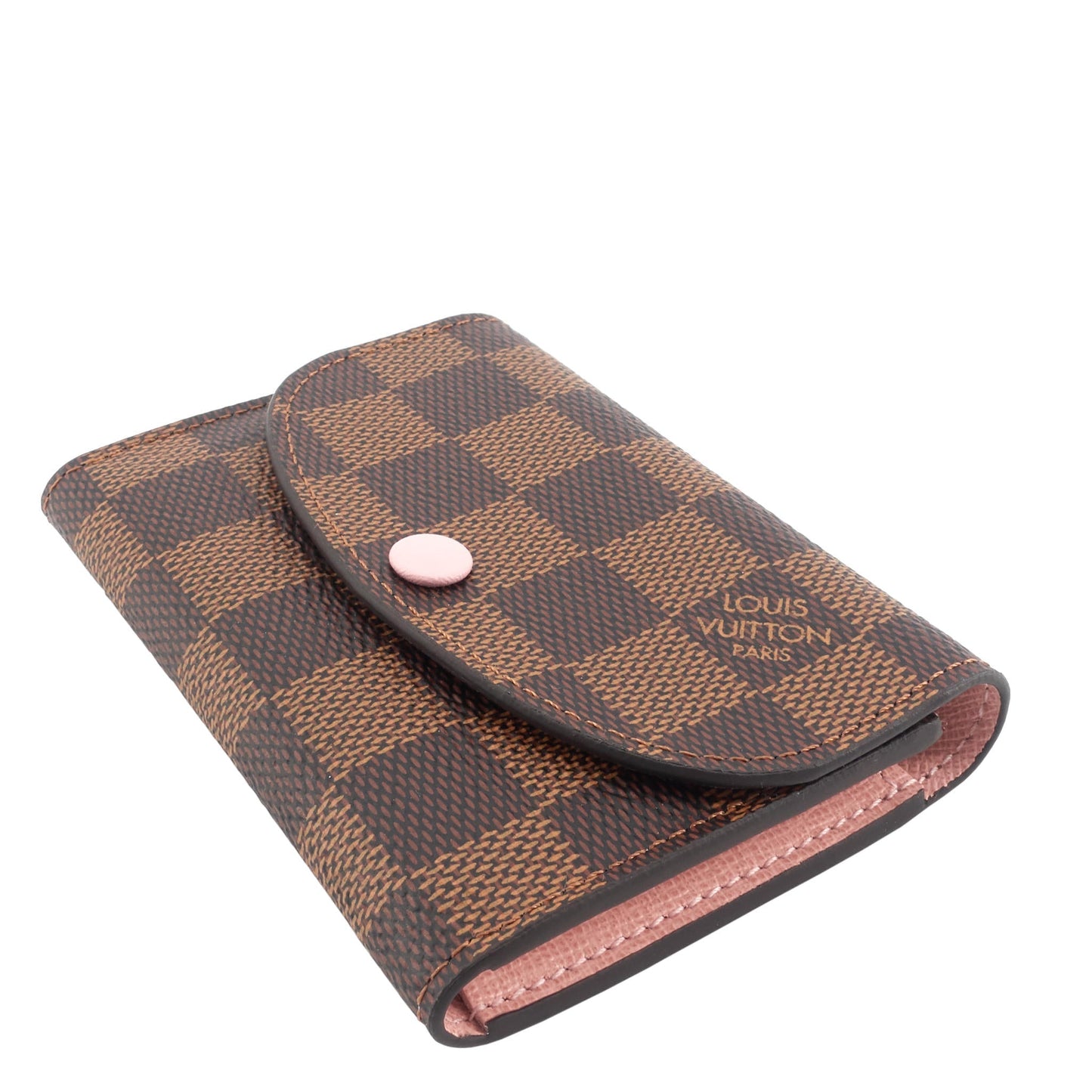 Louis Vuitto Rosalie Damier Ebene Coin Pouch