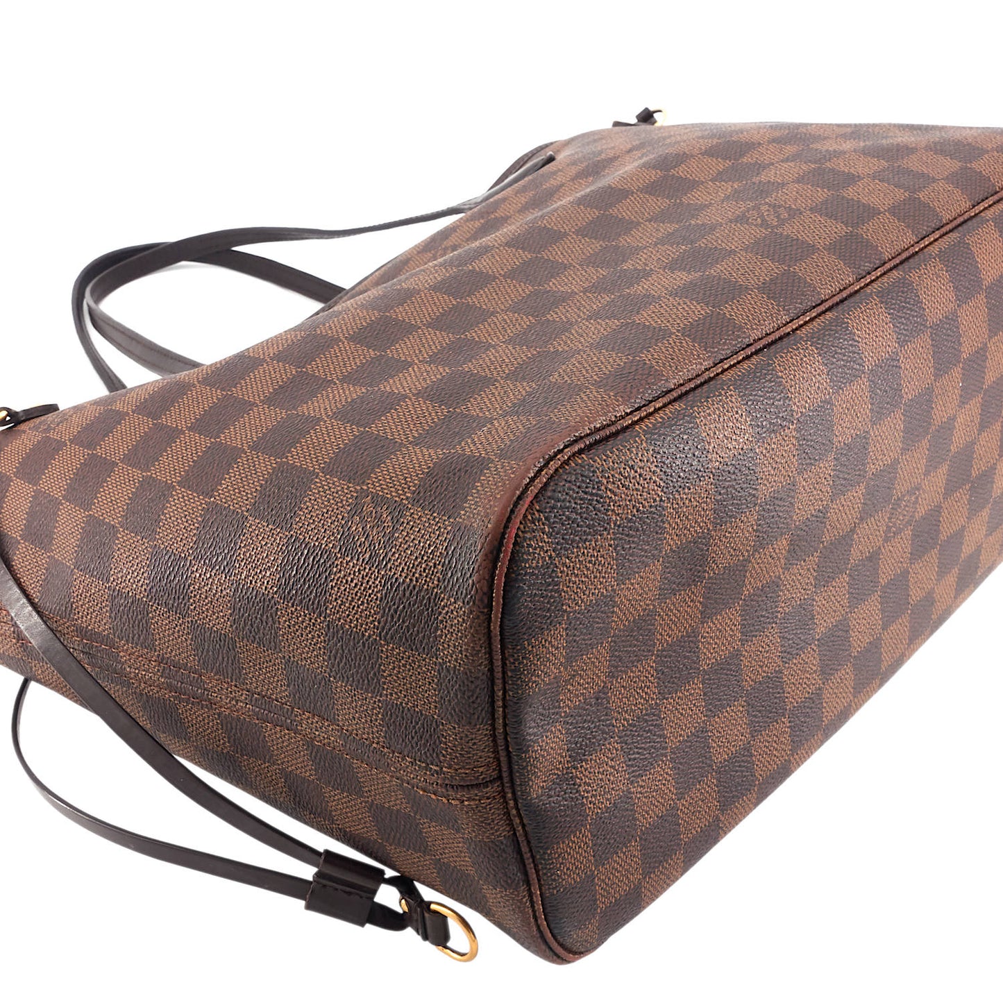 Louis Vuitto Neverfull MM Damier Ebene Canvas Bag