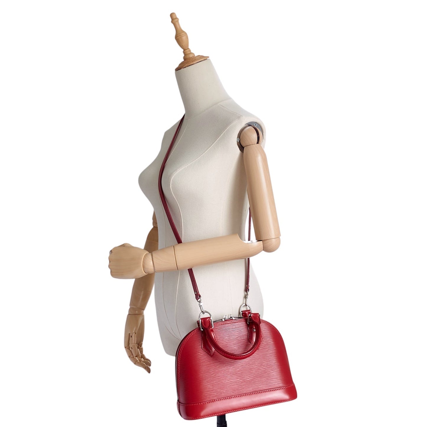 Louis Vuitto Alma BB Epi Leather Handbag