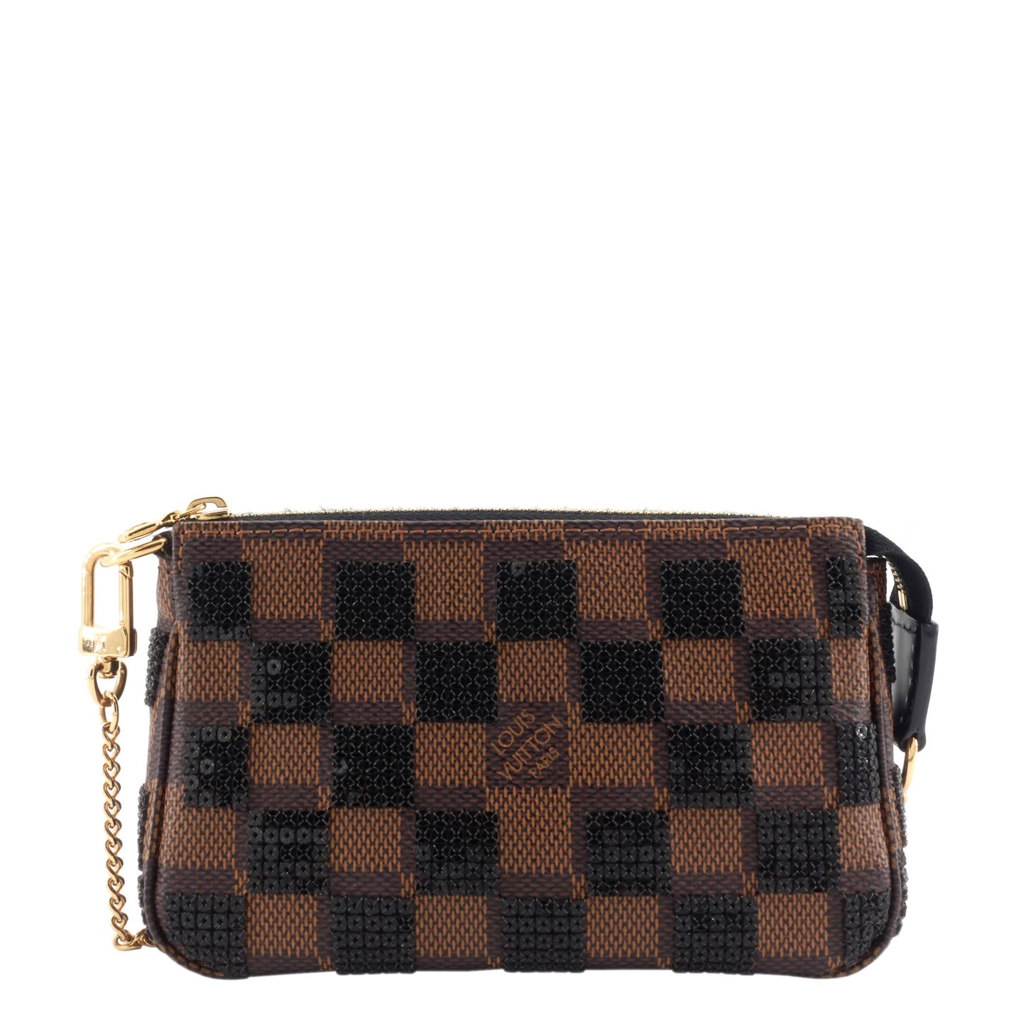 Louis Vuitto Damier Paillettes Mini Pochette Accessoires Bag