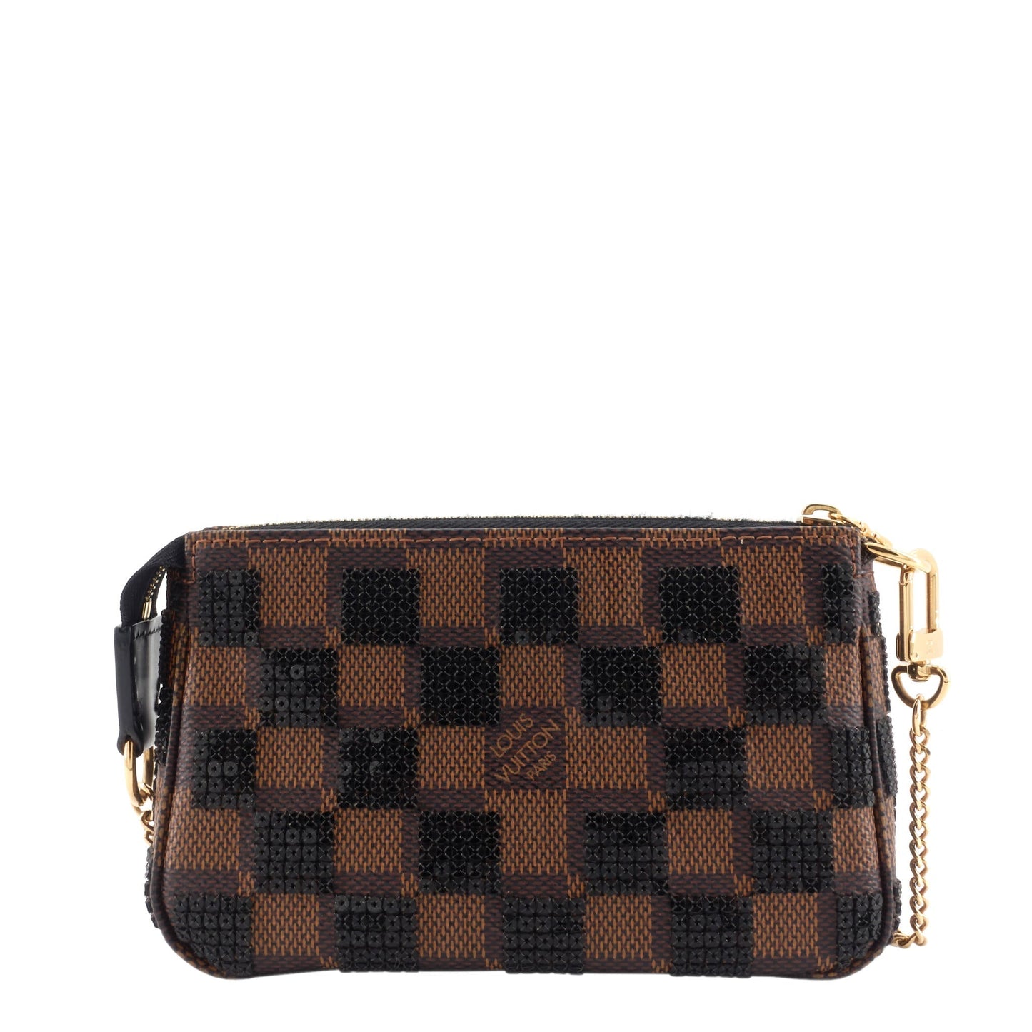 Louis Vuitto Damier Paillettes Mini Pochette Accessoires Bag