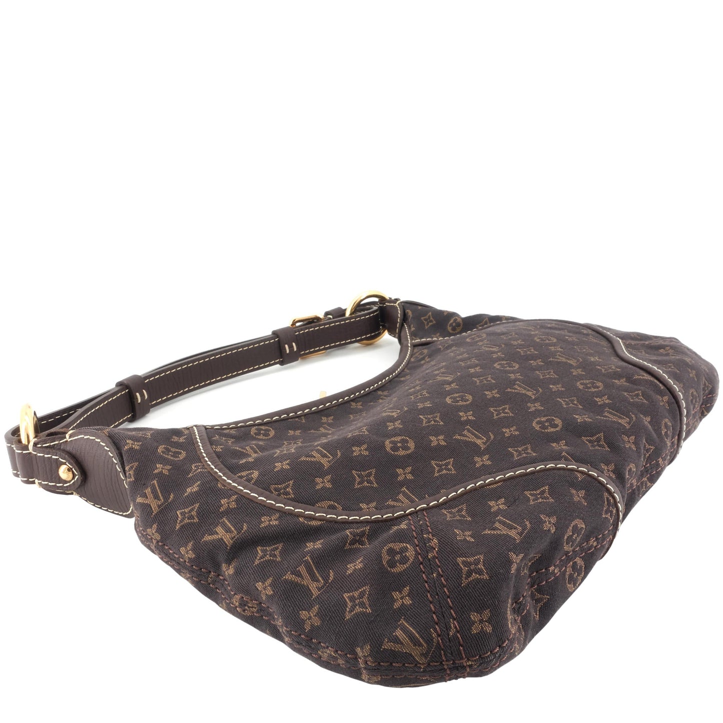 Louis Vuitto Manon PM Mini Lin Canvas Bag