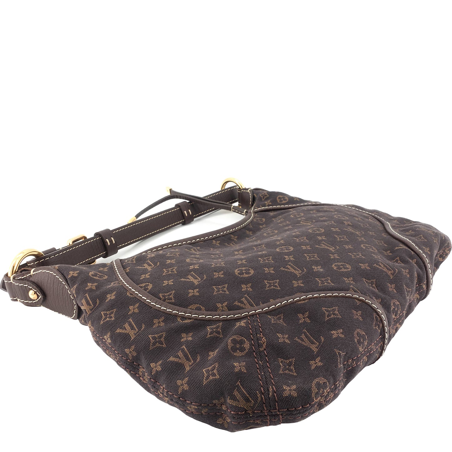 Louis Vuitto Manon PM Mini Lin Canvas Bag