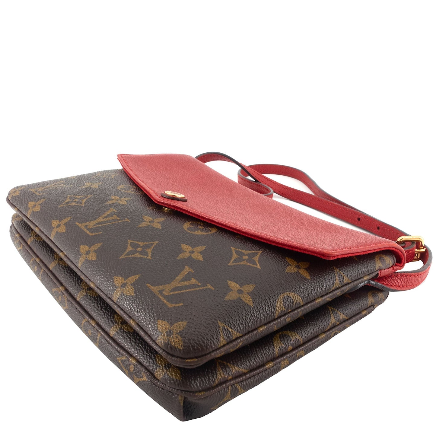Louis Vuitto Twice Monogram Canvas Shoulder Bag