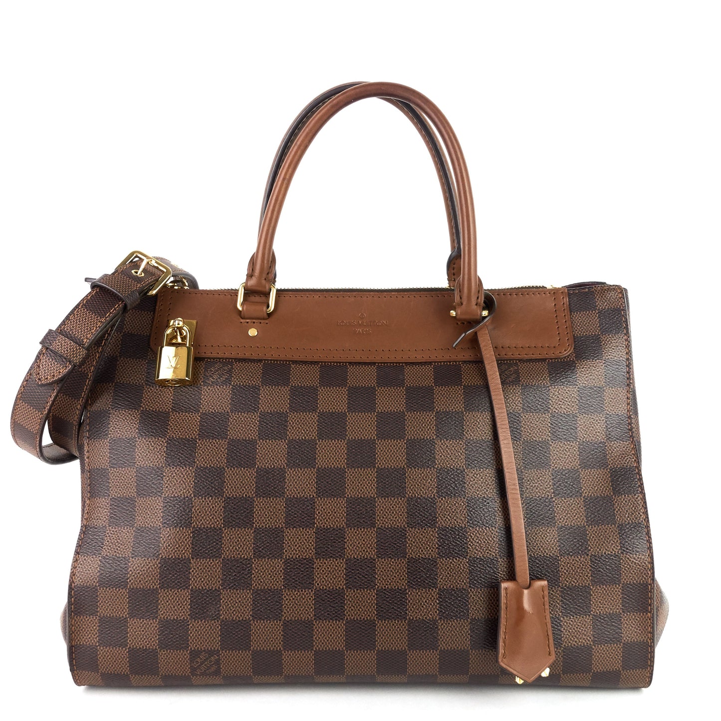 Louis Vuitto Greenwich Damier Ebene Canvas Bag