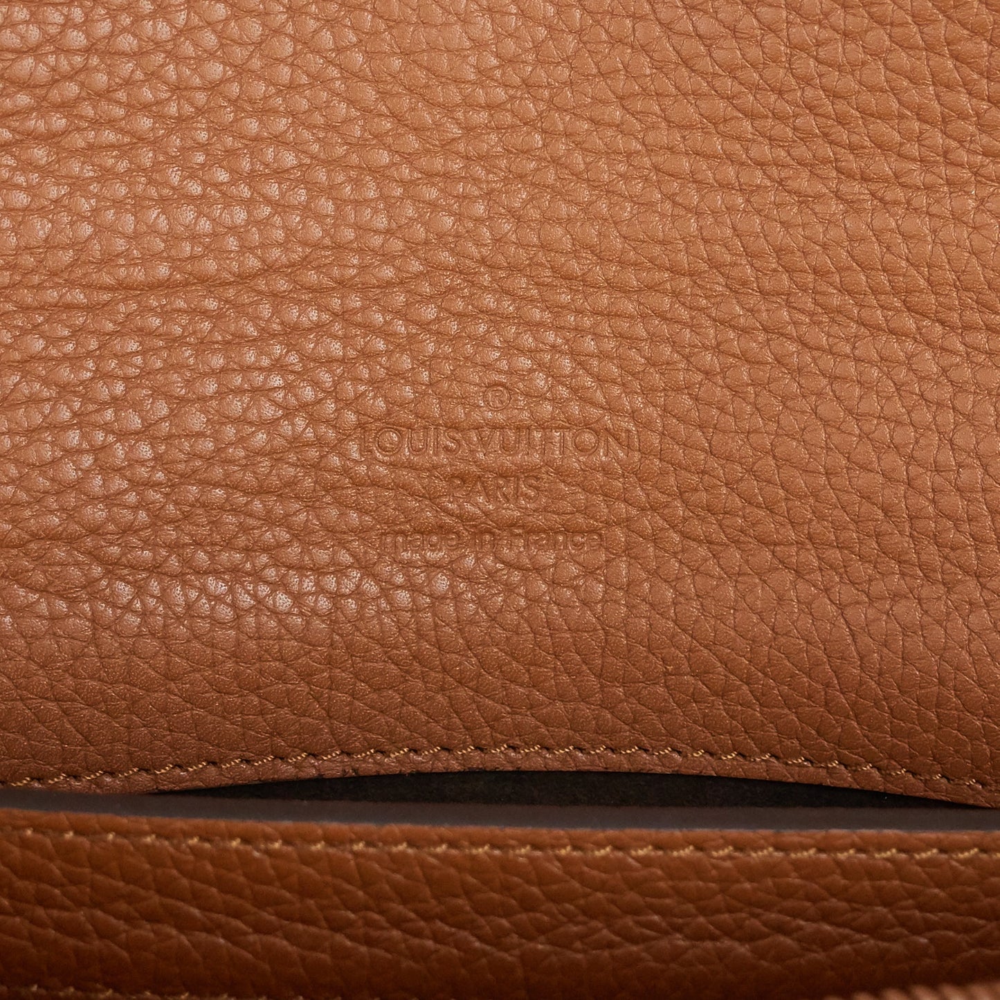 Louis Vuitto Serviette Dorian Taurillon Leather Briefcase Bag