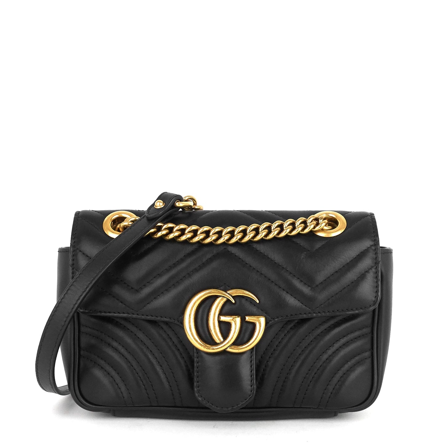 Gucci Marmont Mini MatelassÃ© Calfskin Bag
