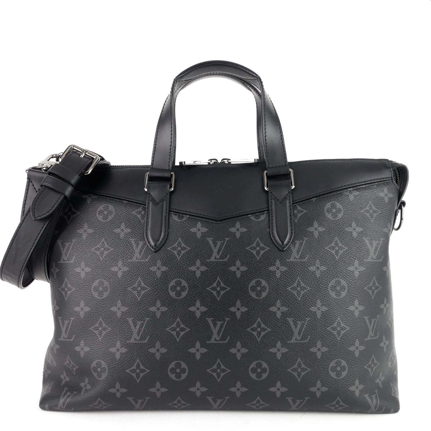 Louis Vuitto Odyssey Monogram Eclipse Canvas Bag