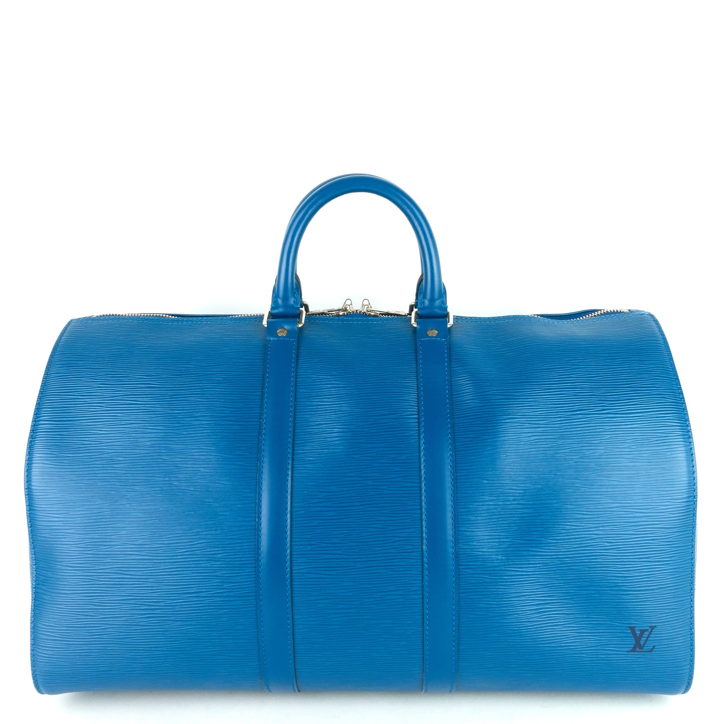 Louis Vuitto Keepall 45 Blue Epi Leather Bag