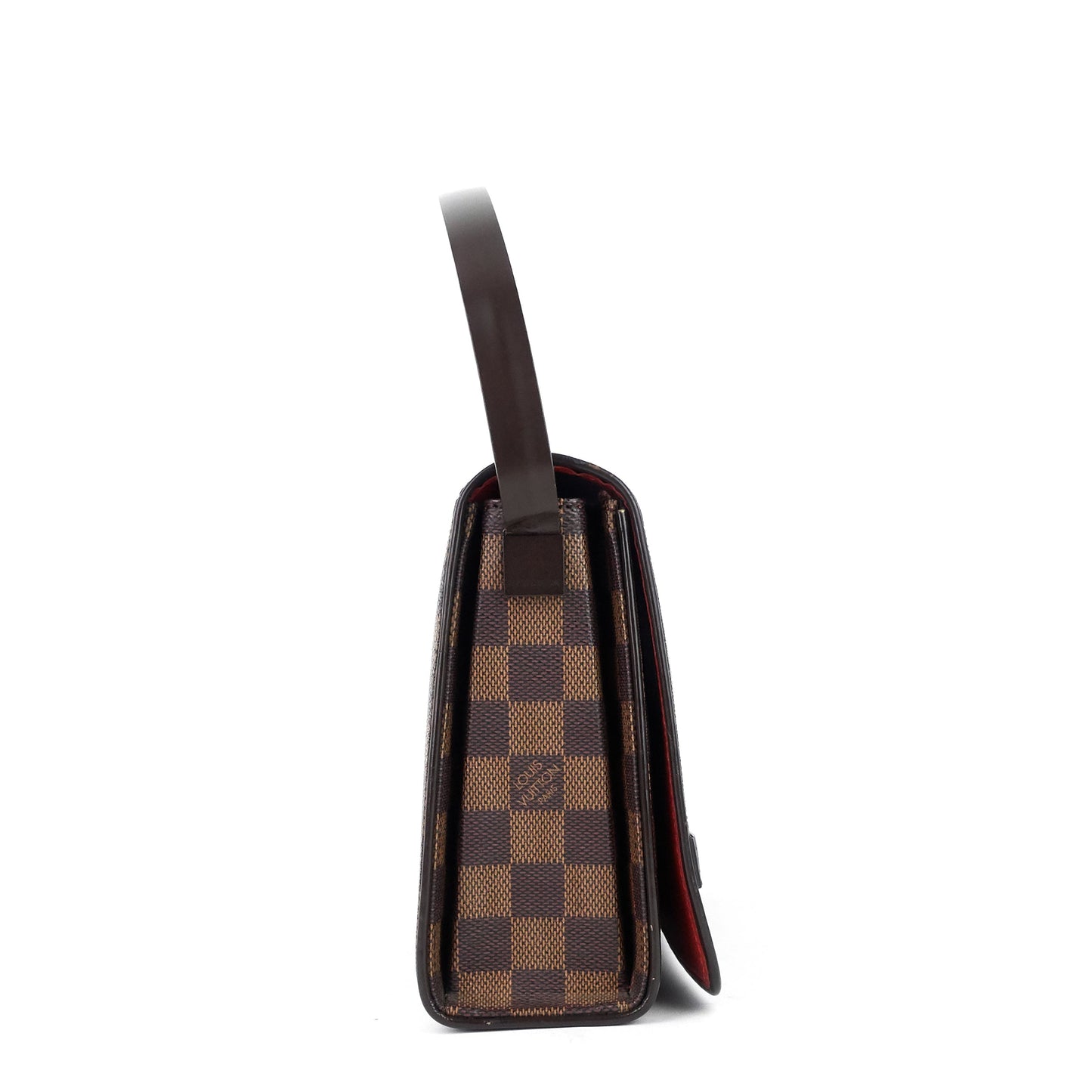 Louis Vuitto Tribeca Long Damier Ebene Canvas Bag