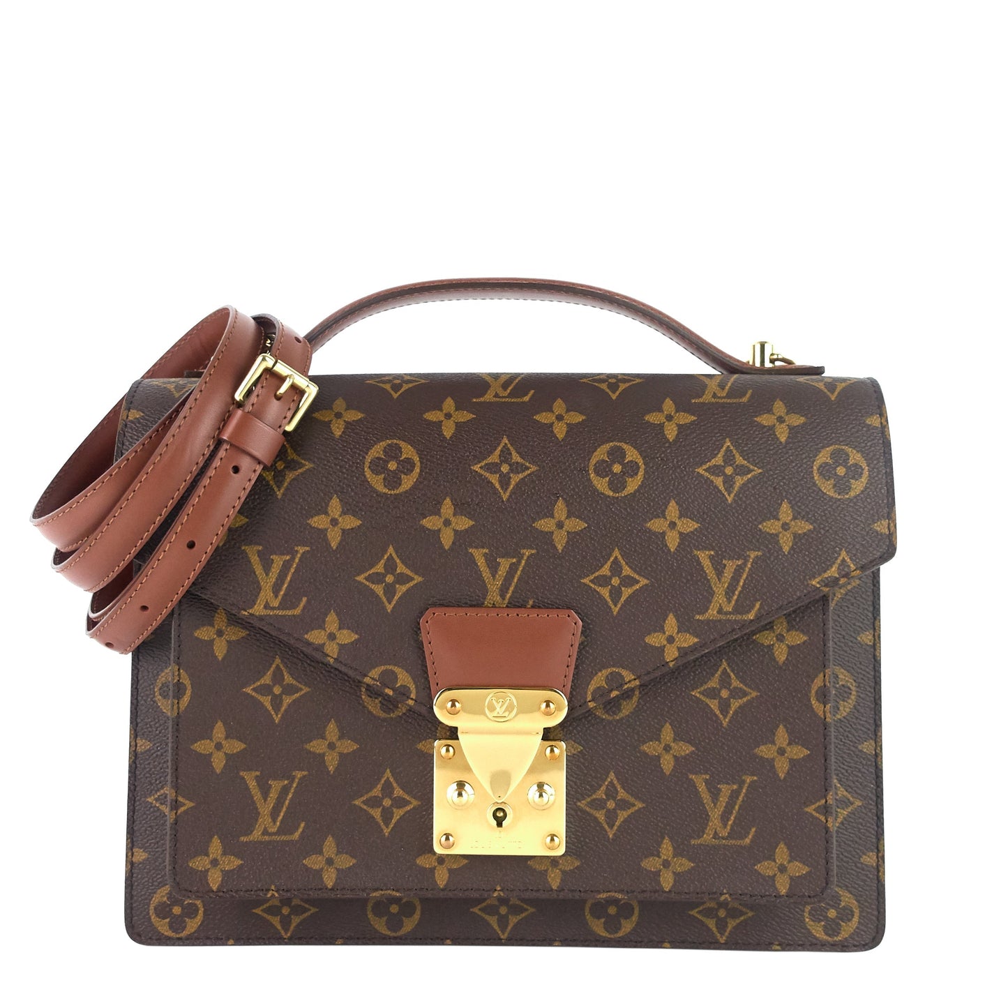 Louis Vuitto Monceau 28 Monogram Canvas Bag