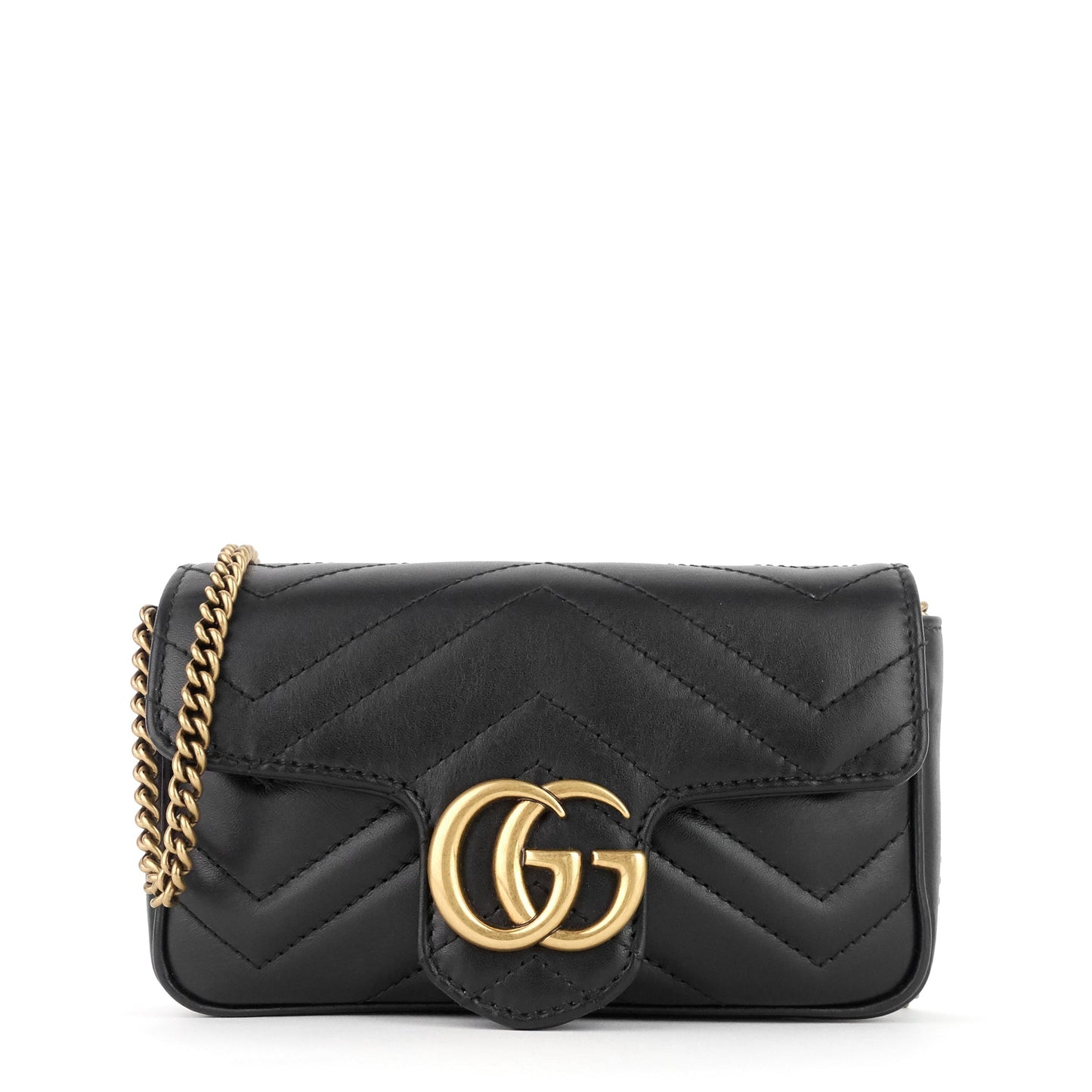 Gucci GG Marmont Super Mini MatelassÃ© Leather Bag