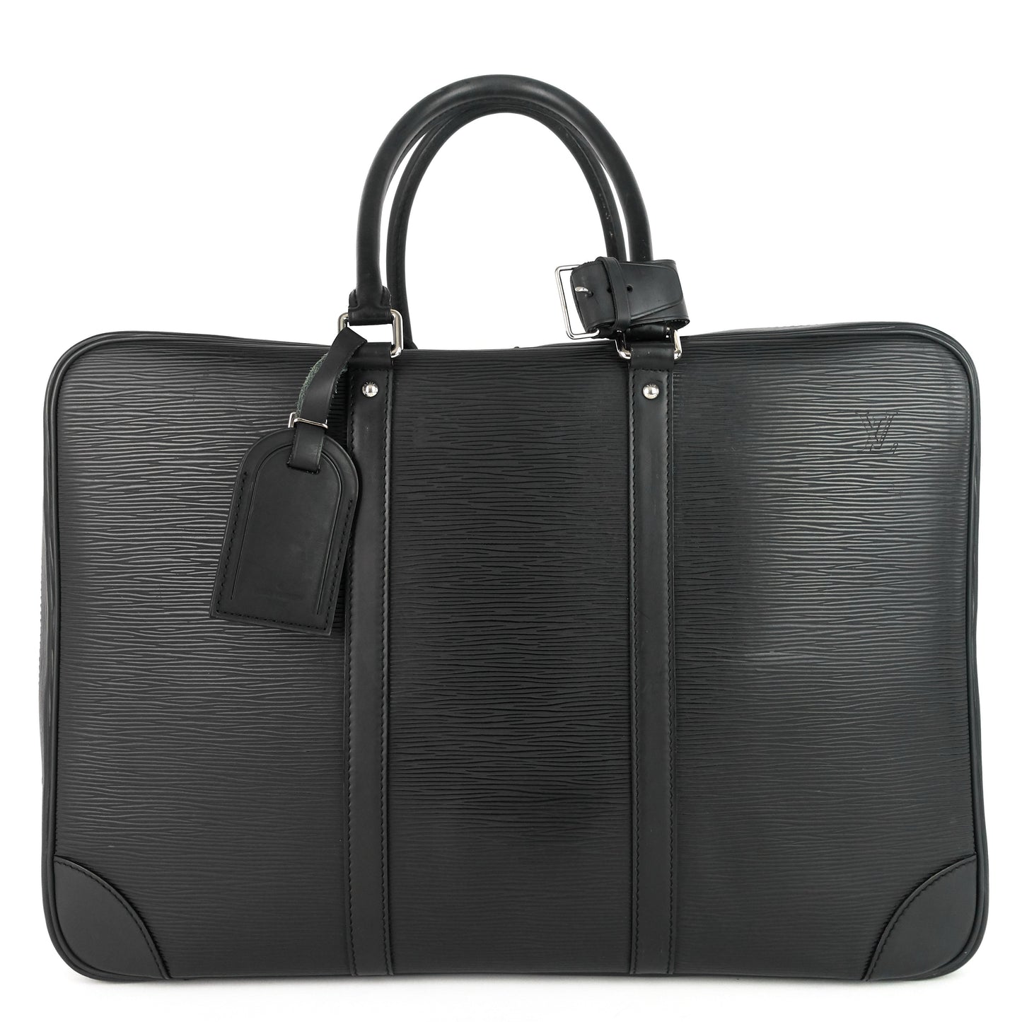 Louis Vuitto Sirius 45 Black Epi Leather Case