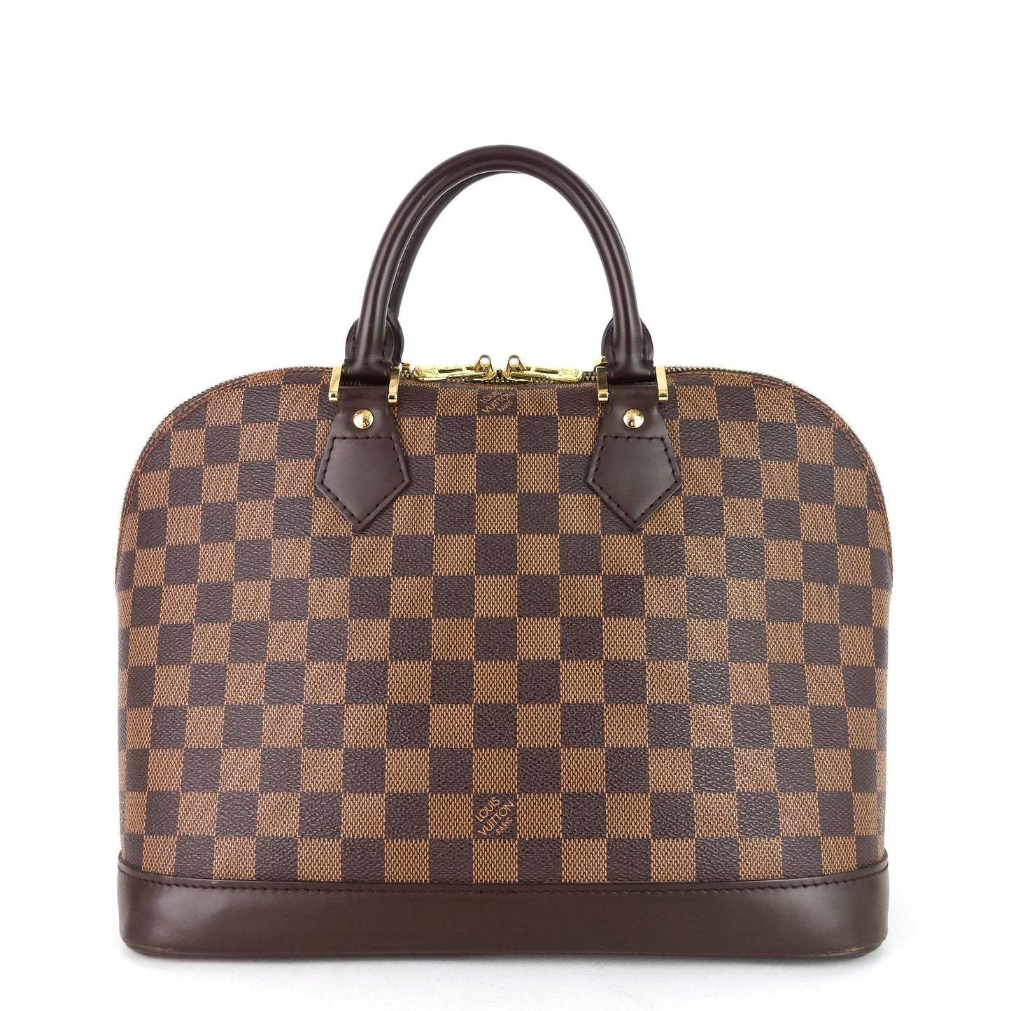 Louis Vuitto Alma PM Damier Ebene Canvas Bag