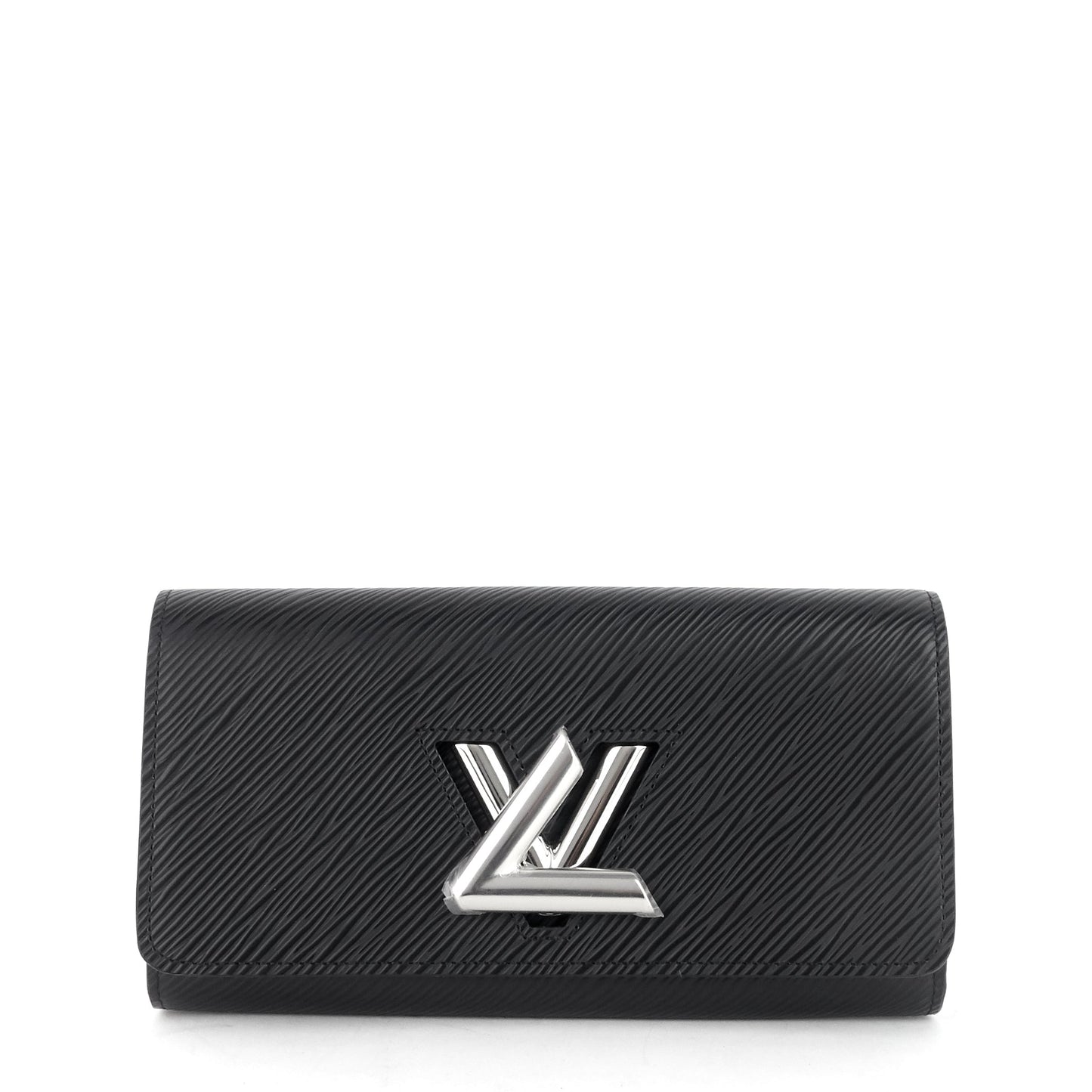 Louis Vuitto Twist Long Black Epi Leather Wallet