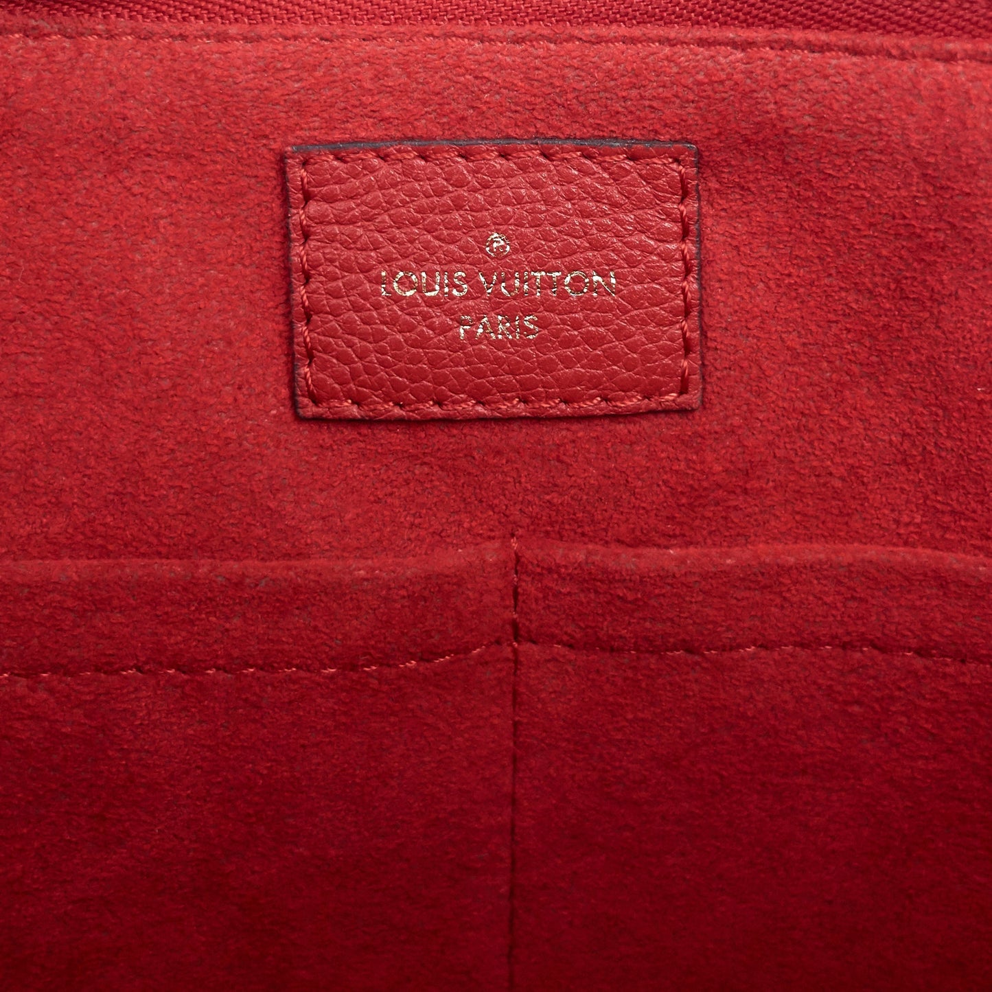 Louis Vuitto SurÃ¨ne MM Monogram Canvas and Calfskin Leather Tote Bag