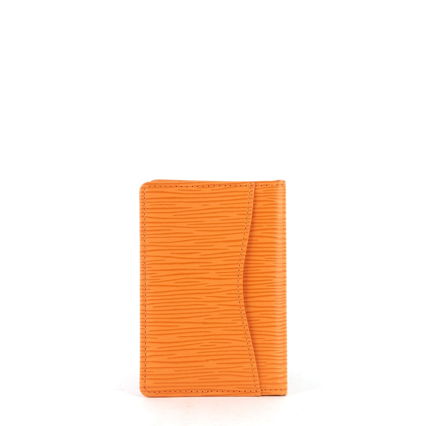 Louis Vuitto Orange Epi Leather Card Holder