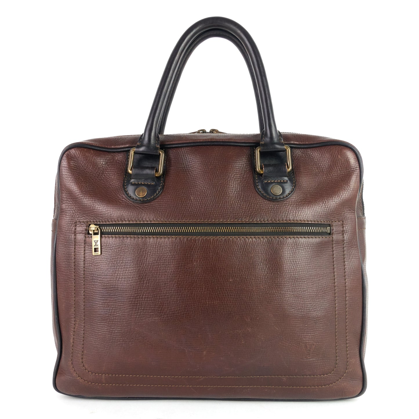 Louis Vuitto Utah Huron Leather Work Bag
